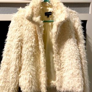 Faux fur jacket
